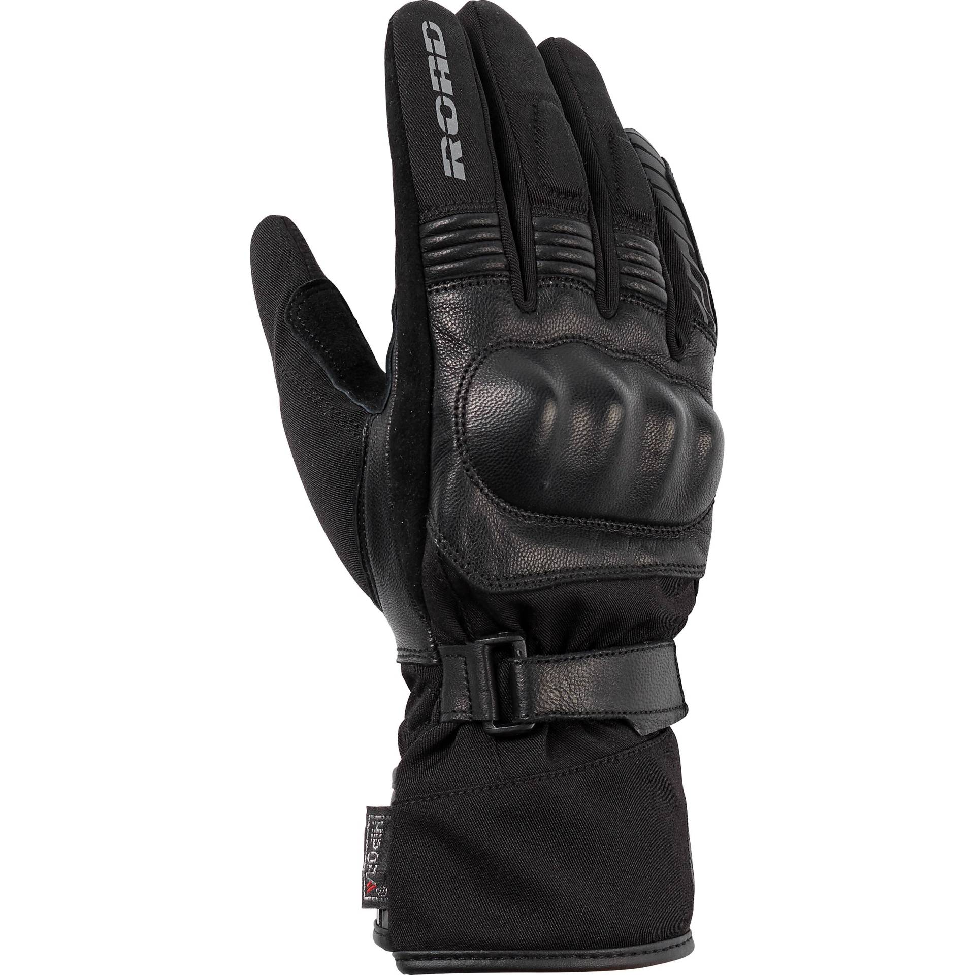 Road Tour Damen Leder-/Textilhandschuh 3.0 schwarz 6,5 Damen von Road