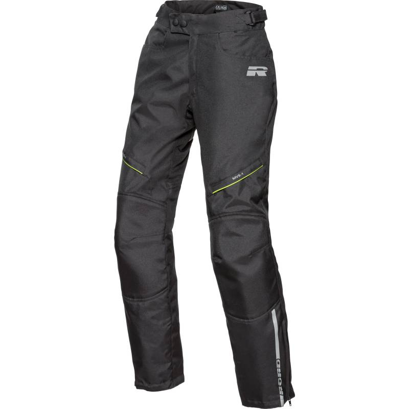 Road Touring WP Damen Textilhose 1.0 schwarz/neongelb L Damen von Road