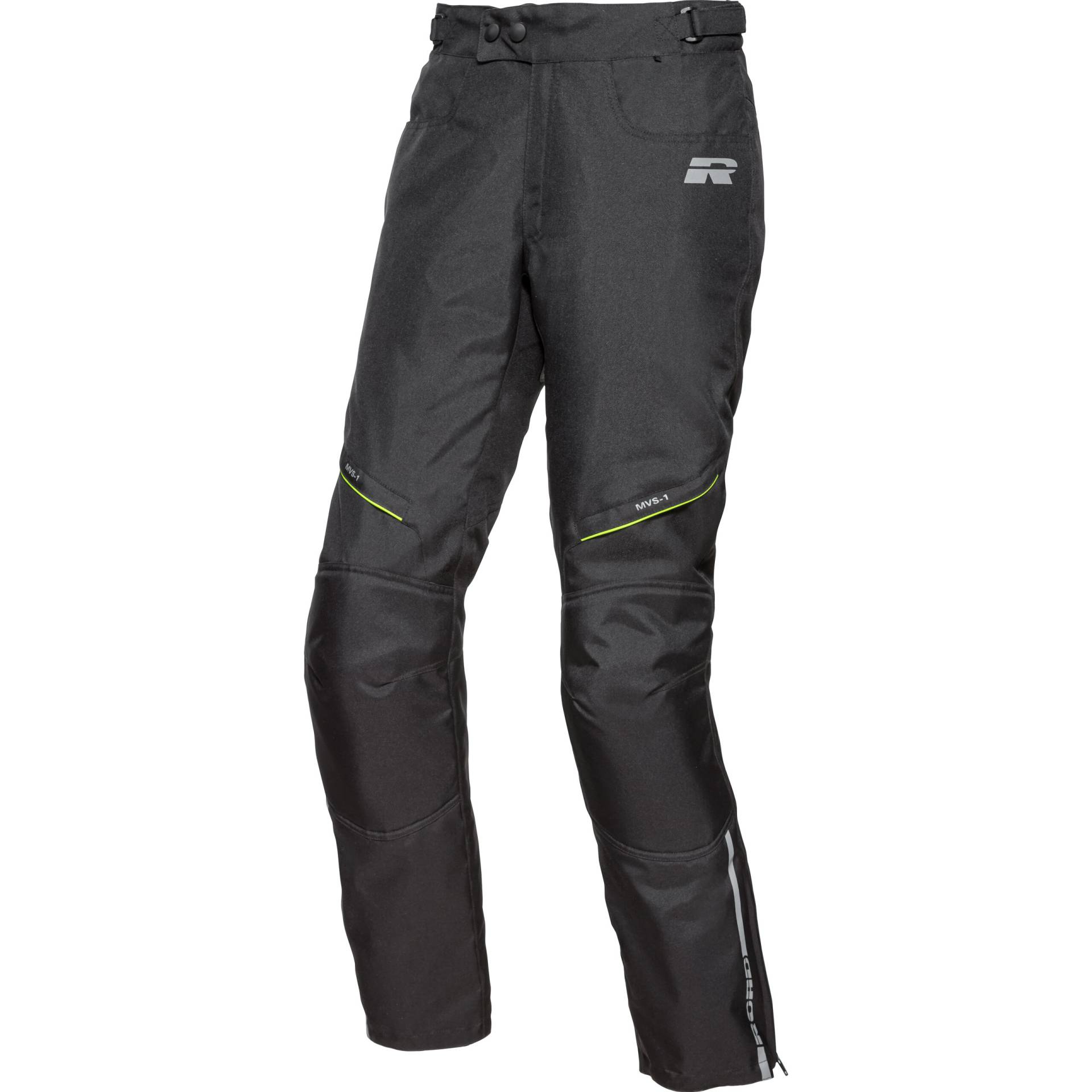 Road Touring WP Textilhose 1.0 schwarz/neongelb XL Herren von Road