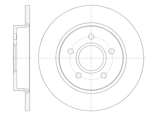 Roadhouse 6846.00 Bremsscheibe von Roadhouse Inc.