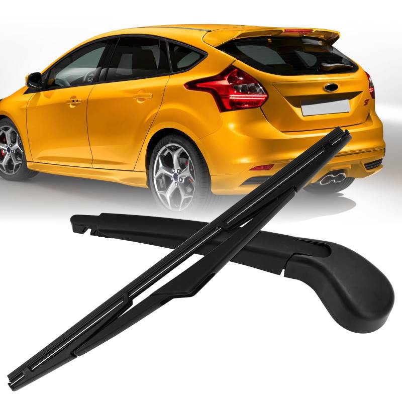 Heckscheibenwischer, Scheibenwischerblattsatz, Heckscheibe Scheibenwischer Kompatibel mit Ford Focus MK3 Hatchback 2011-2018/ Focus Hatchback 2006-2010 (Fits Ford Focus MK3 Hatchback) von Roadtime