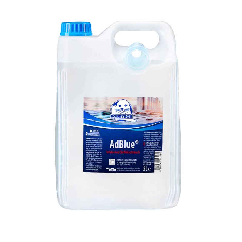 RobbyRob AdBlue® 5 L Kanister mit Einfüllschlauch von alca