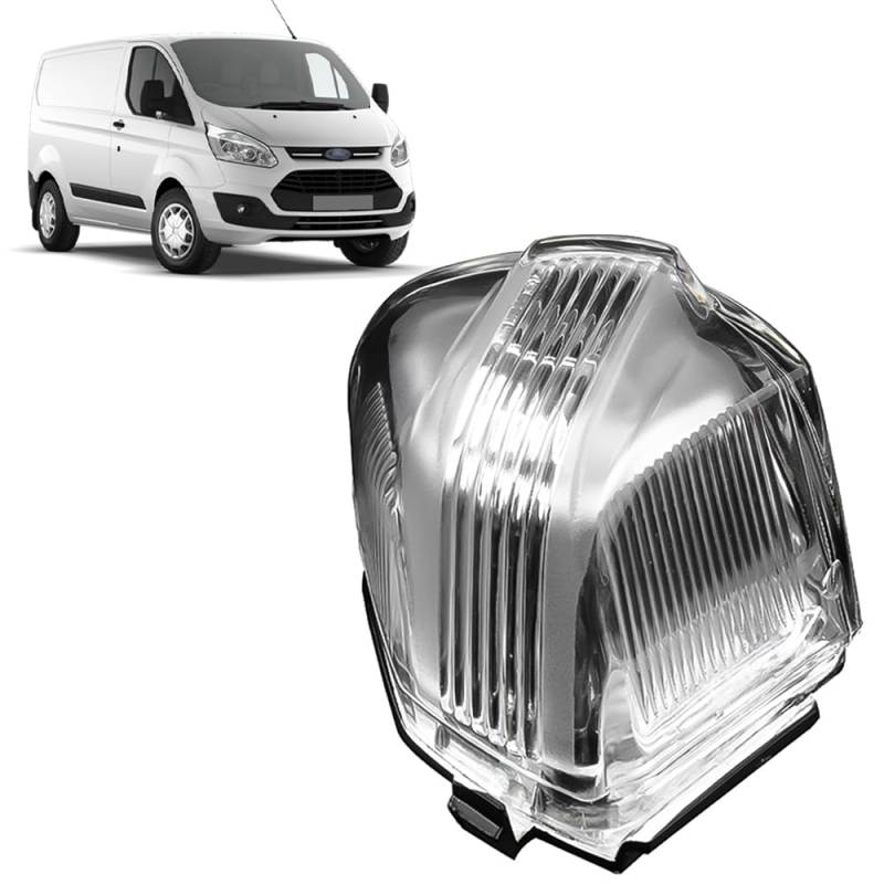 ROBUST Tür-Außenspiegel-Blinkerglas klar rechts für Ford Transit/Tourneo Custom 1766579 1766326 BK2113B381AA BK21-13B381-AA ab 2012 von ROBUST CAR PARTS