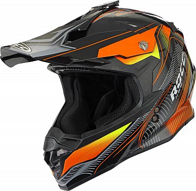 Rocc 713, Motocrosshelm - Neon-Orange/Schwarz - S von Rocc