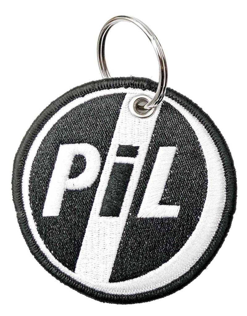 PIL Public Image Ltd Schlüsselanhänger Keychain Patch Circle Logo Neu Offiziell von Rock Off