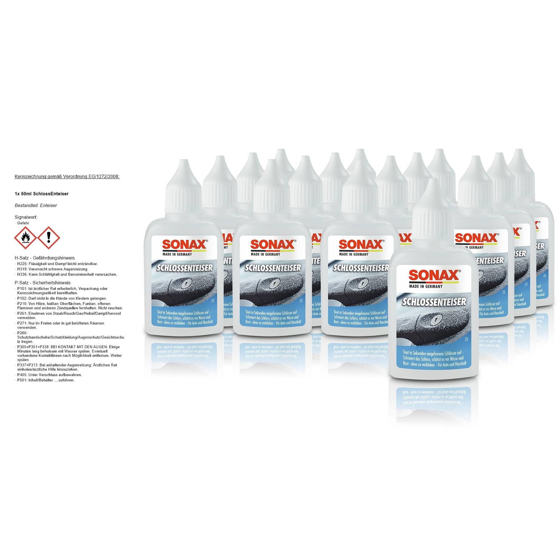 SONAX 18x 331541 TürSchlossEnteiser, 50ml von Rocket Car Shop