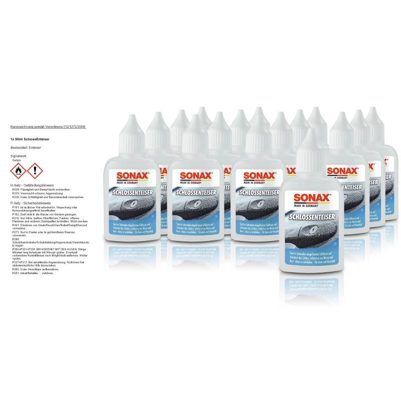 SONAX 18x 331541 TürSchlossEnteiser, 50ml von Rocket Car Shop