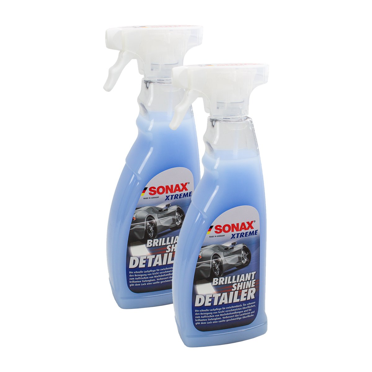 SONAX 2X 02874000 Xtreme BrilliantShine Detailer LackReiniger 750ml von SONAX