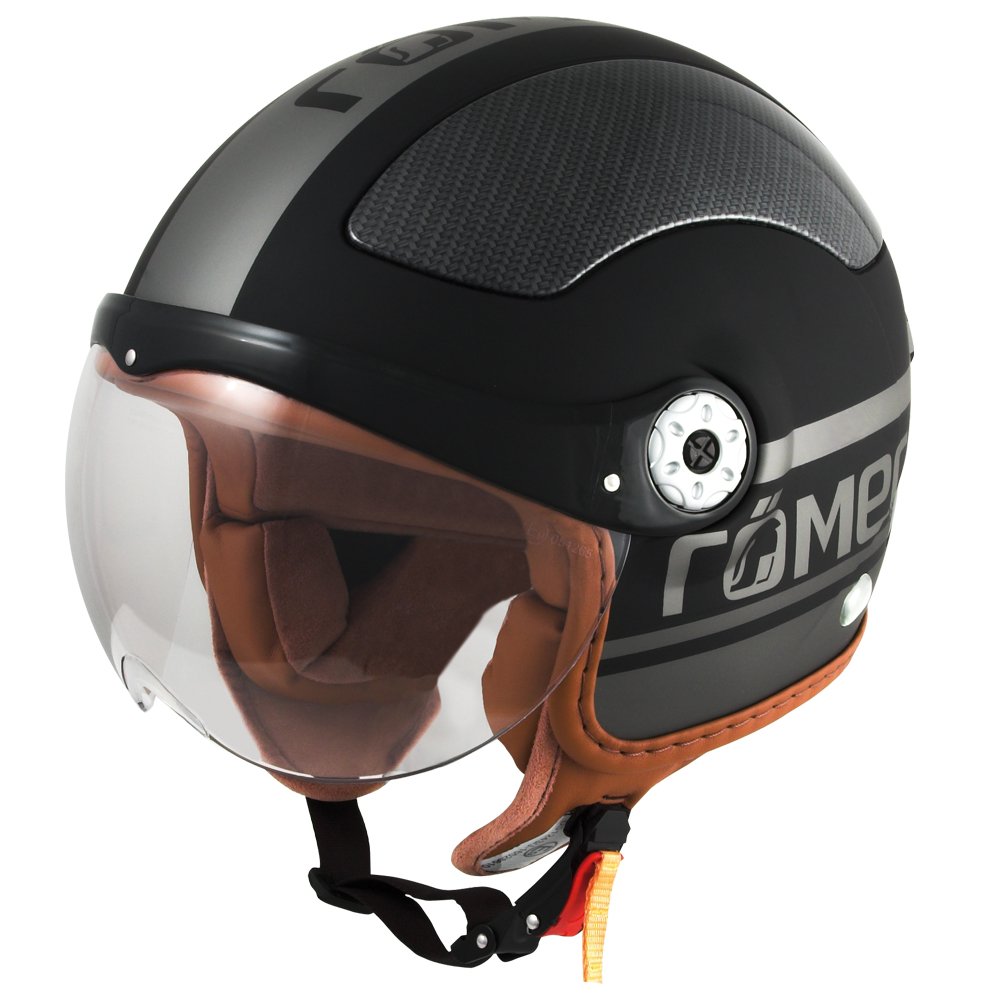 Römer Fight Motorradhelm Jet, Schwarz/Matt, Größe XL von Römer