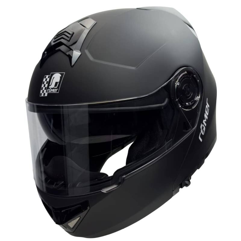 Römer Helmets Motorradhelm Augsburg, Matt Schwarz, Größe L von Römer