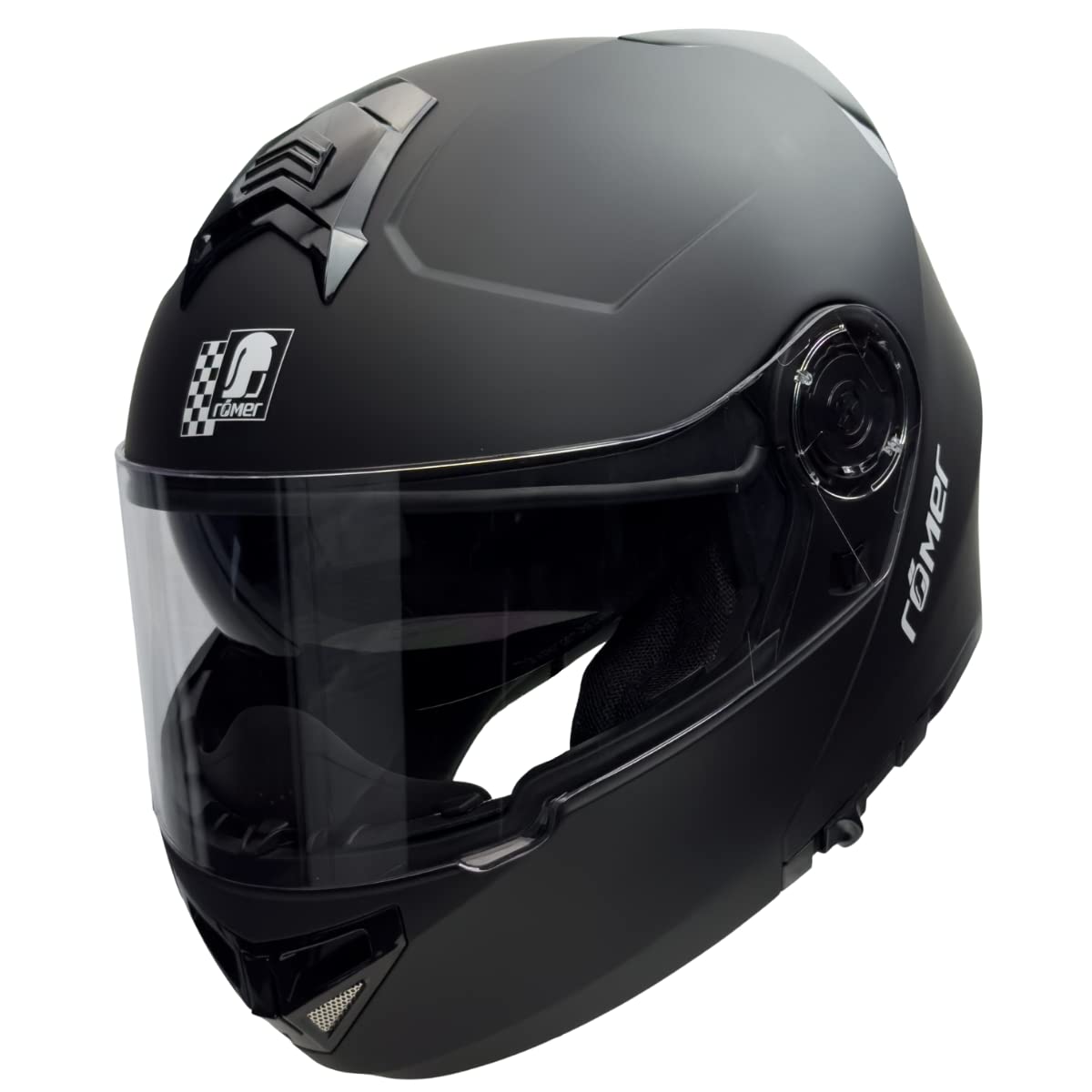 Römer Helmets Motorradhelm Augsburg, Matt Schwarz, Größe XL von Römer