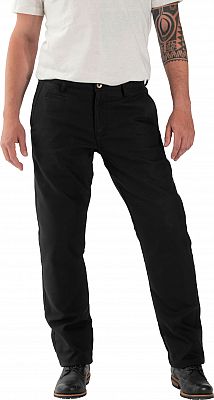 Rokker Black Jack Chino, Textilhose unisex - Schwarz - W27/L34 von Rokker