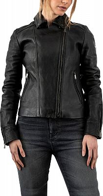 Rokker Bonny, Lederjacke Damen - Schwarz - S von Rokker