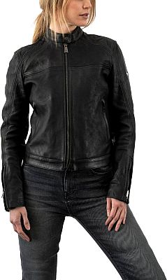 Rokker Ginger, Lederjacke Damen - Schwarz - L von Rokker