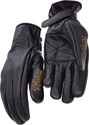 Rokker McAllen, Handschuhe unisex - Schwarz - 3XL von Rokker