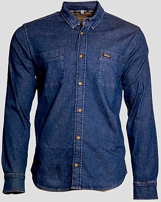 Rokker Nashville, Hemd - Dark blue - 3XL von Rokker