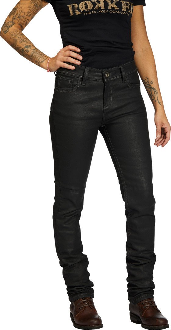 Rokker Rokkertech Damenjeans (Black,27) von Rokker