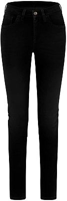 Rokker Rokkertech Mid Waist Slim, Jeans Damen - Schwarz - W26/L30 von Rokker