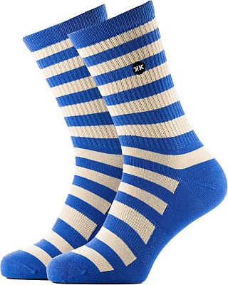 Rokker Stripes LT, Socken Unisex - Blau/Weiß - 36-39 EU von Rokker