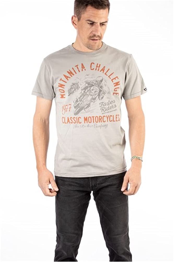 Rokker T-Shirt Montanita Grey, L von Rokker