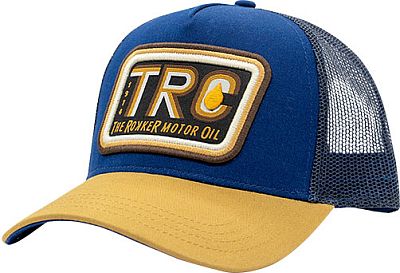 Rokker TRC Motor Oil Trukker, Kappe - Blau/Beige - Einheitsgröße von Rokker