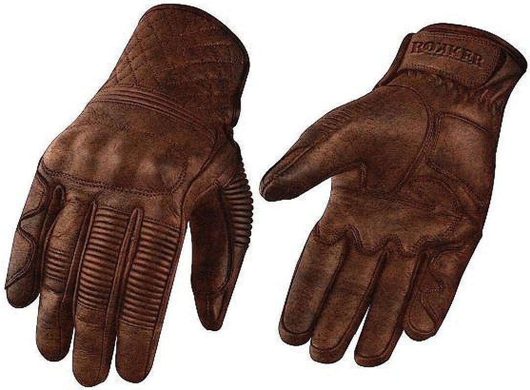 Rokker Tucson Motorradhandschuhe, braun, 2XL von Rokker