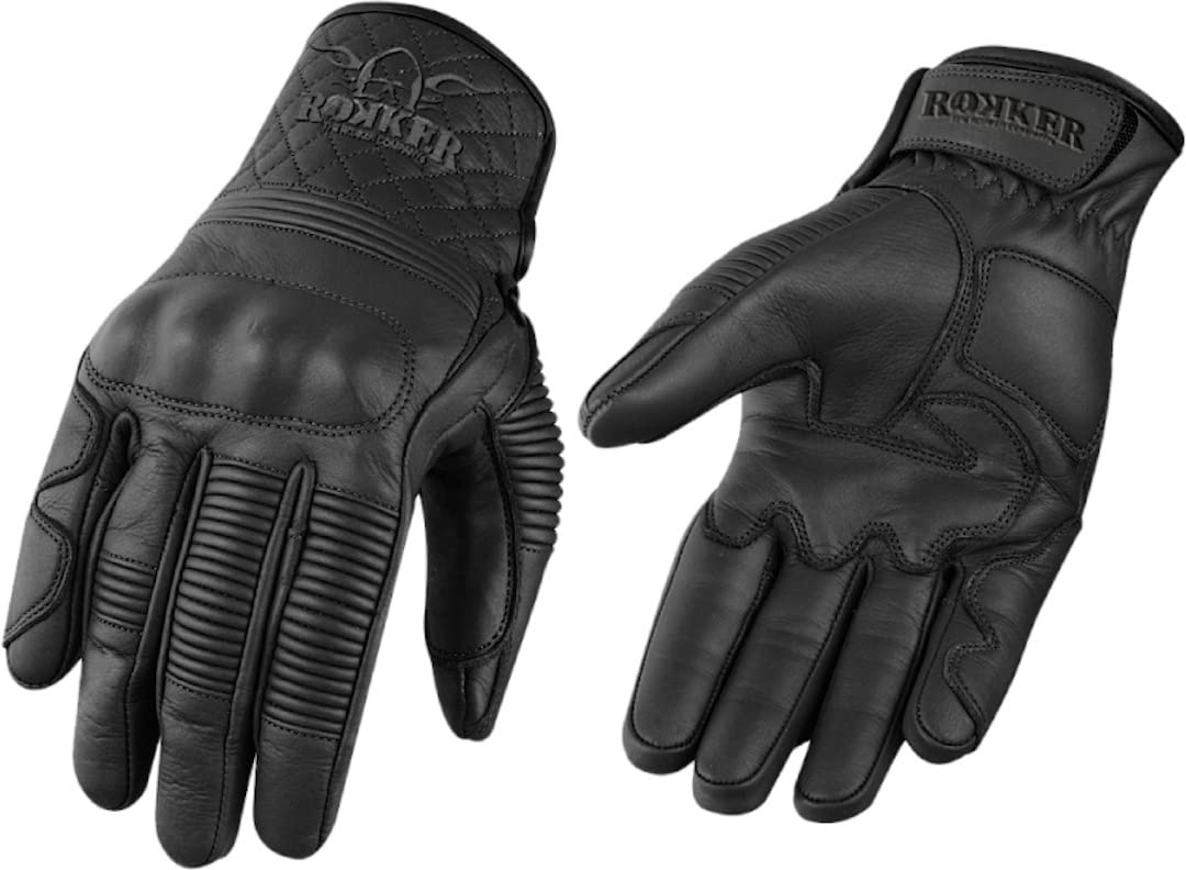 Rokker Tucson Motorradhandschuhe, schwarz, XL von Rokker