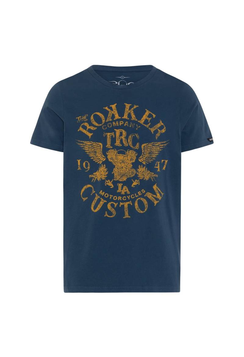 T-Shirt Rokker Custom Men Herren Kurzarmshirt, M von Rokker