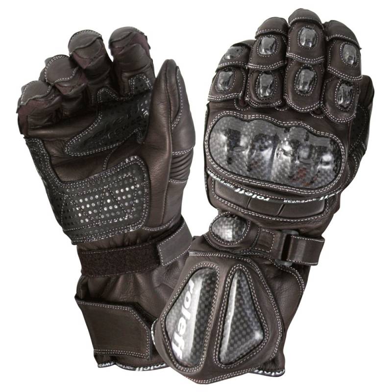 Roleff Racewear Lederhandschuhe, Schwarz, XL von Roleff