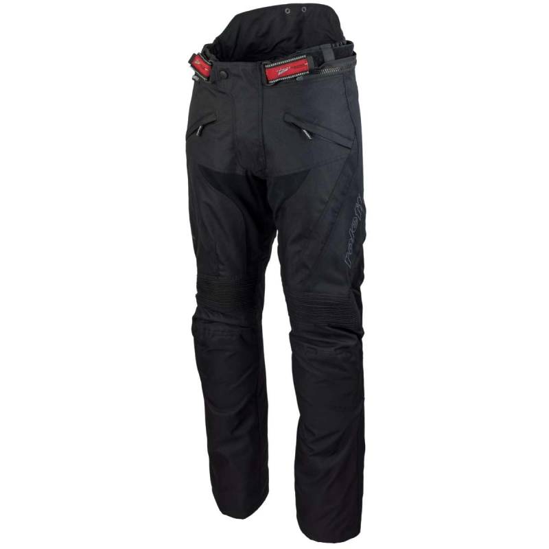 Roleff Racewear Motorradhose/Trägerhose Textil, Schwarz, Größe XXXL von Roleff