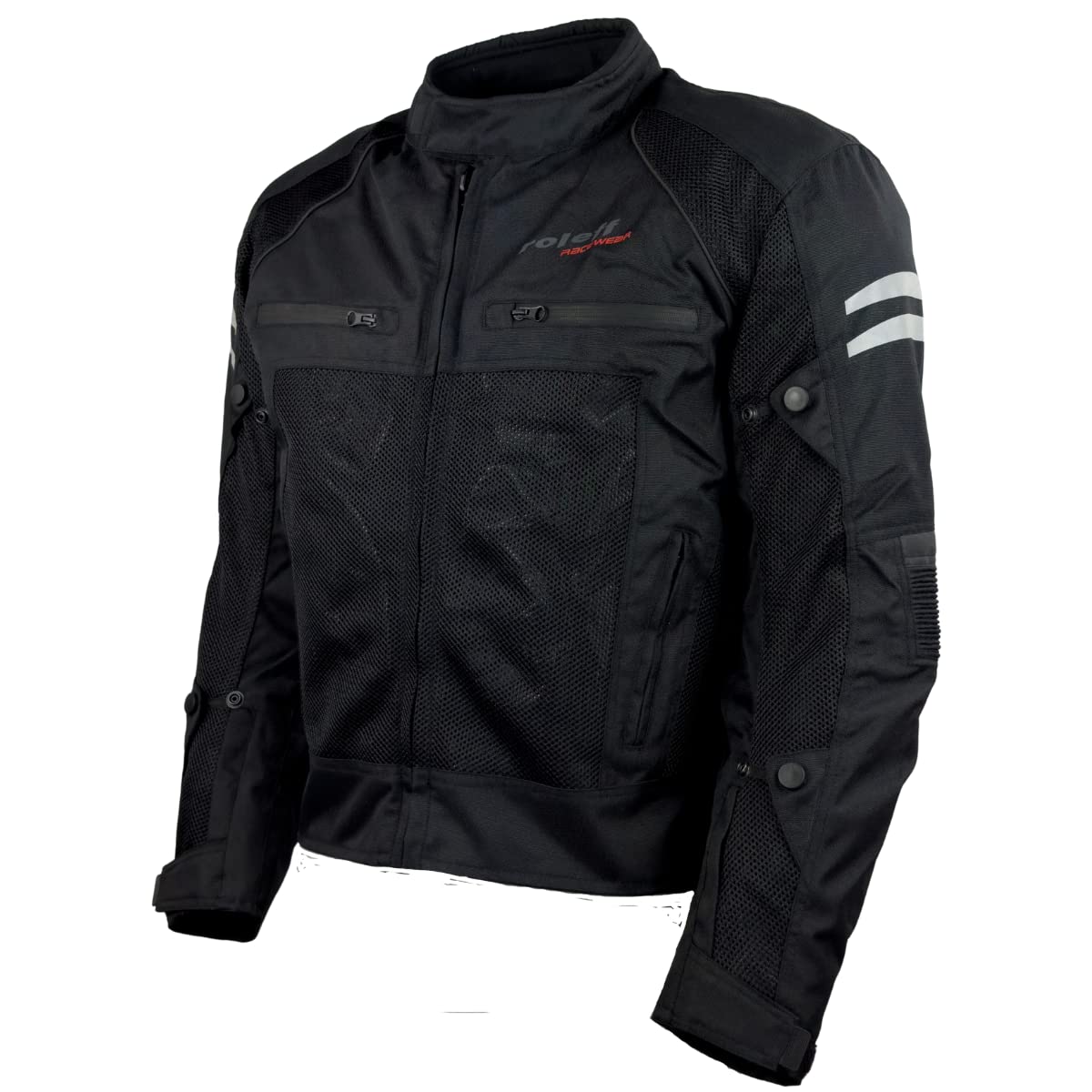 Roleff Racewear Mesh-Blouson RO 613, Schwarz, Größe L von Roleff