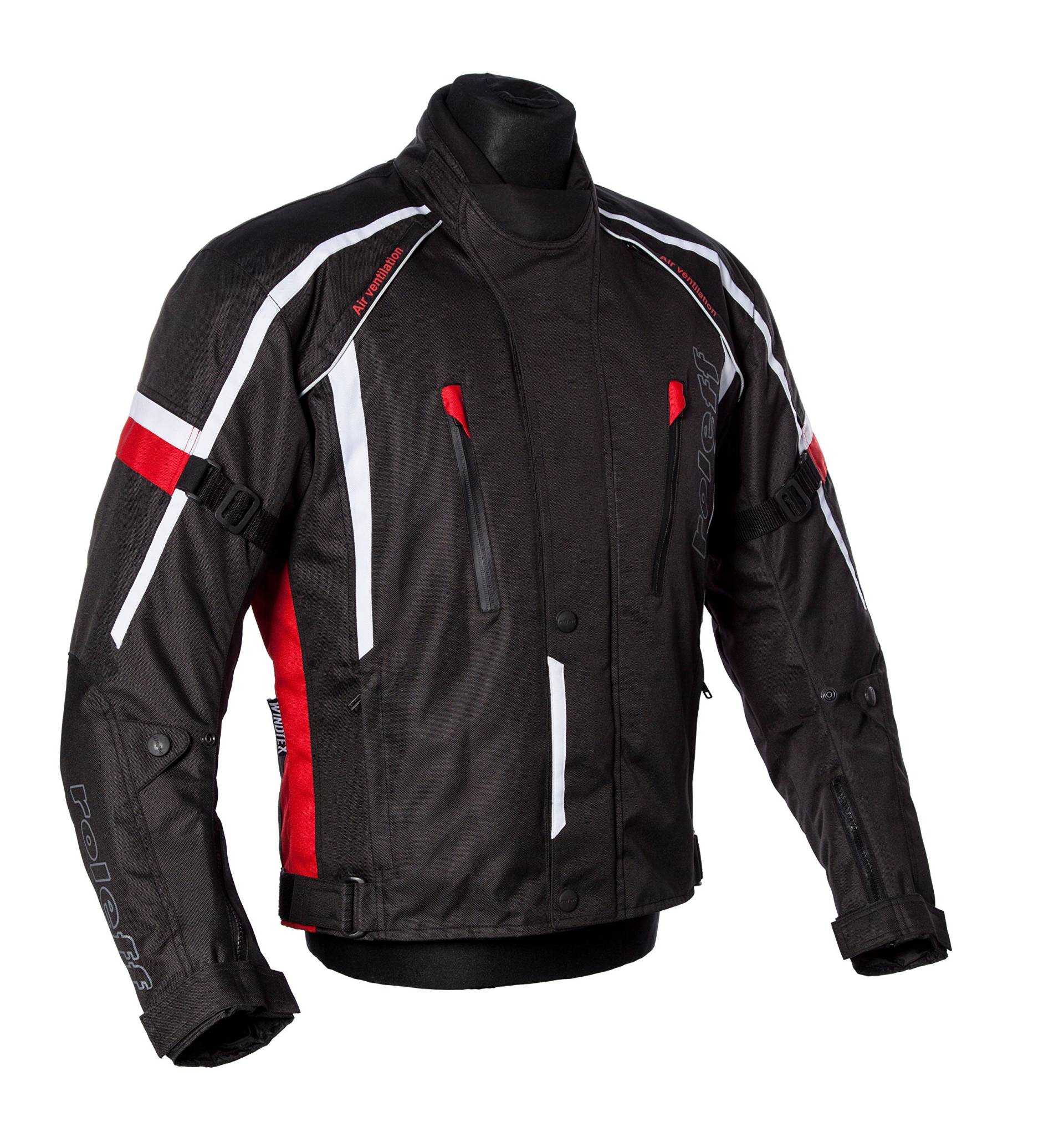 Roleff Racewear Motorradjacke Ancona, Rot, Größe M von Roleff