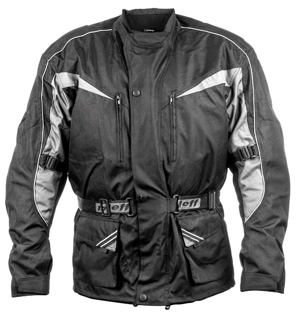 Roleff Touringjacke Motorrad Textiljacke Cologne Schwarz Grau Gr. XS von Roleff