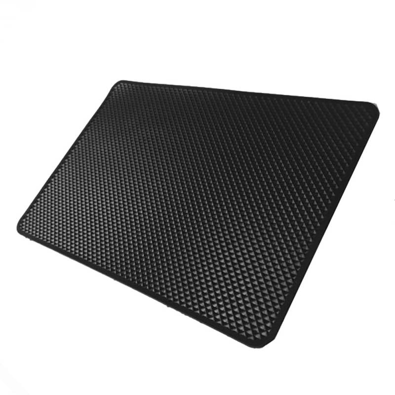 Romote PVC Handy Anti-Rutsch-Pad Auto Matte Armaturenbrett Klebrige Pad Klebematte für Handy-Sonnenbrille-Schlüssel-etc. - Schwarz von Romote