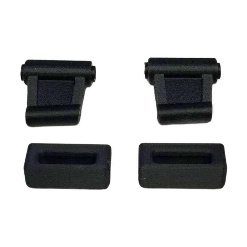 Ronyme 2 Stücke Sonnenvisierclips 1078110141 Einfache Installation Professional Ersatzversorgungsversorgung kompatibeles Zubehör für 450SL, Schwarz von Ronyme