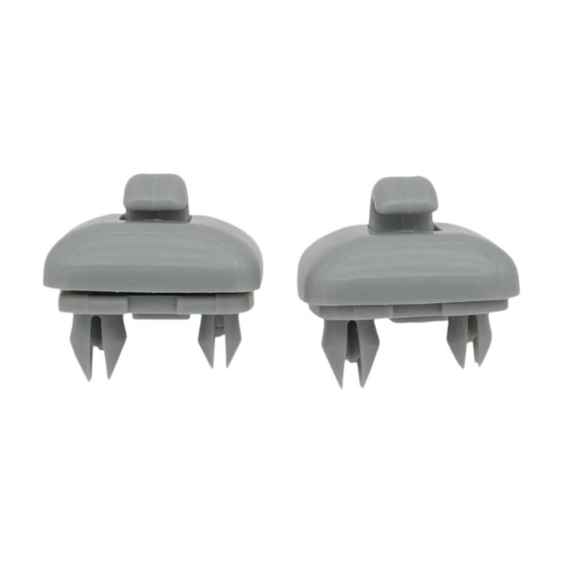 Ronyme 2X Sun Visor Hook Clips Grau 8E0857562a Einfache Installation 8E0857561 8U0857562 für A3 S4 S5 TT Q3 Q5 A4 A7 B6 B7 B8 von Ronyme