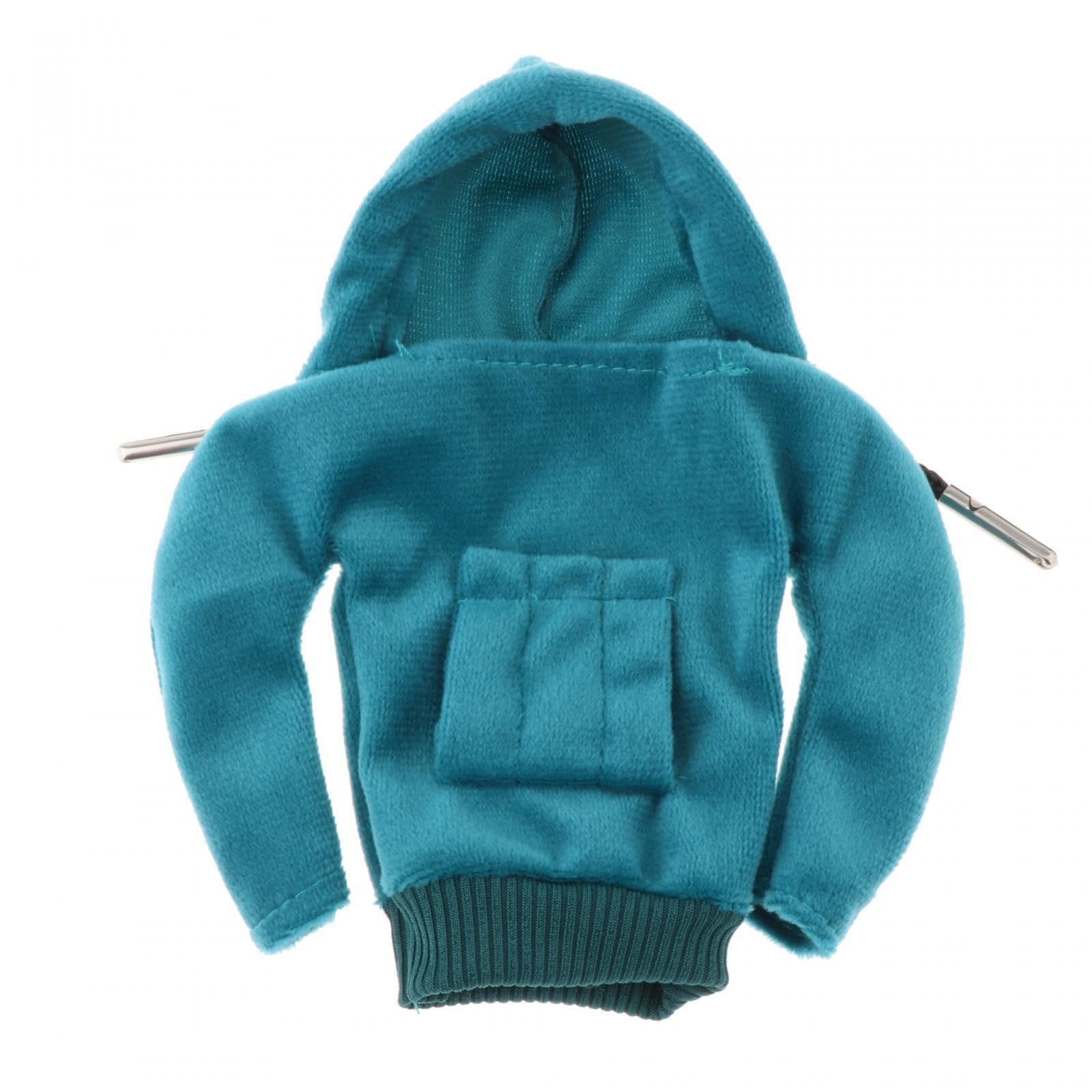 Ronyme Auto Schaltknauf Abdeckung, Schalthebel Dekor, Lustiges Hoodie Sweatshirt, Innendekoration, Schaltknauf Hoodie Abdeckung, Schalthebel Schutz, Blau von Ronyme