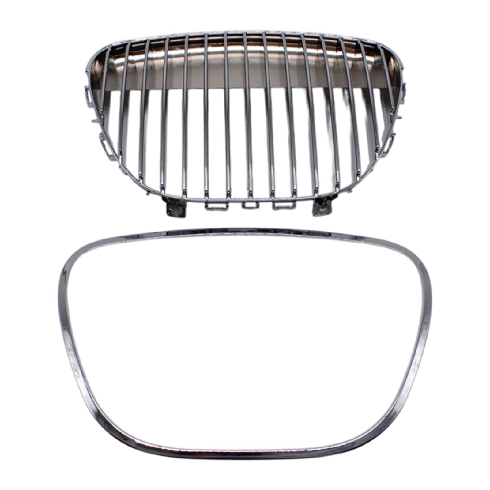 Ronyme Frontgrill Frontgrill Auto Silber für Cordoba 2002–2009, professionelles Zubehör, direkter Ersatz, einfach zu installieren von Ronyme