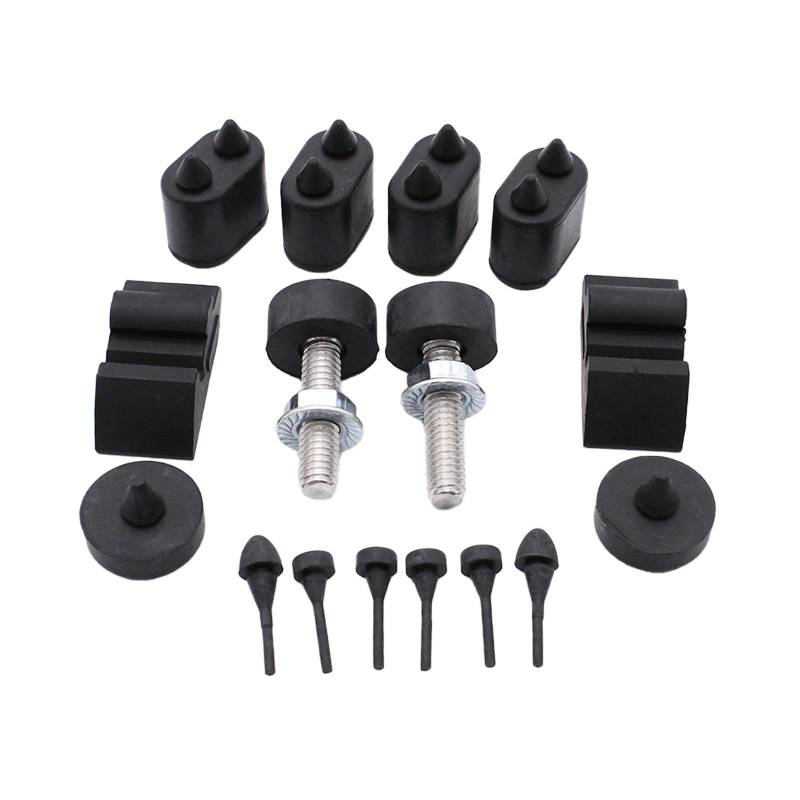 Ronyme Gummistopper-Set, Haubenversteller, ersetzt Reparatur, Kfz-Zubehör, Eb-p00001-Baugruppe für 67 68 69 von Ronyme