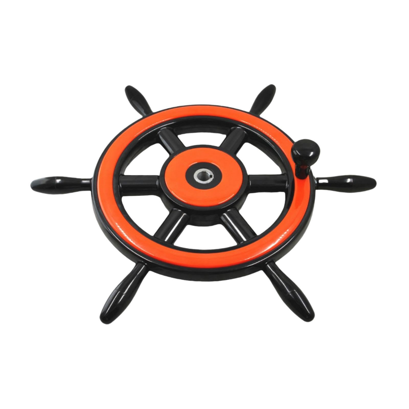 Ronyme Marine-Lenkrad, direkter Austausch, robustes, einfache Installation, robustes, praktisches Mehrzweck-Handrad für Bootsschiffsbedarf von Ronyme