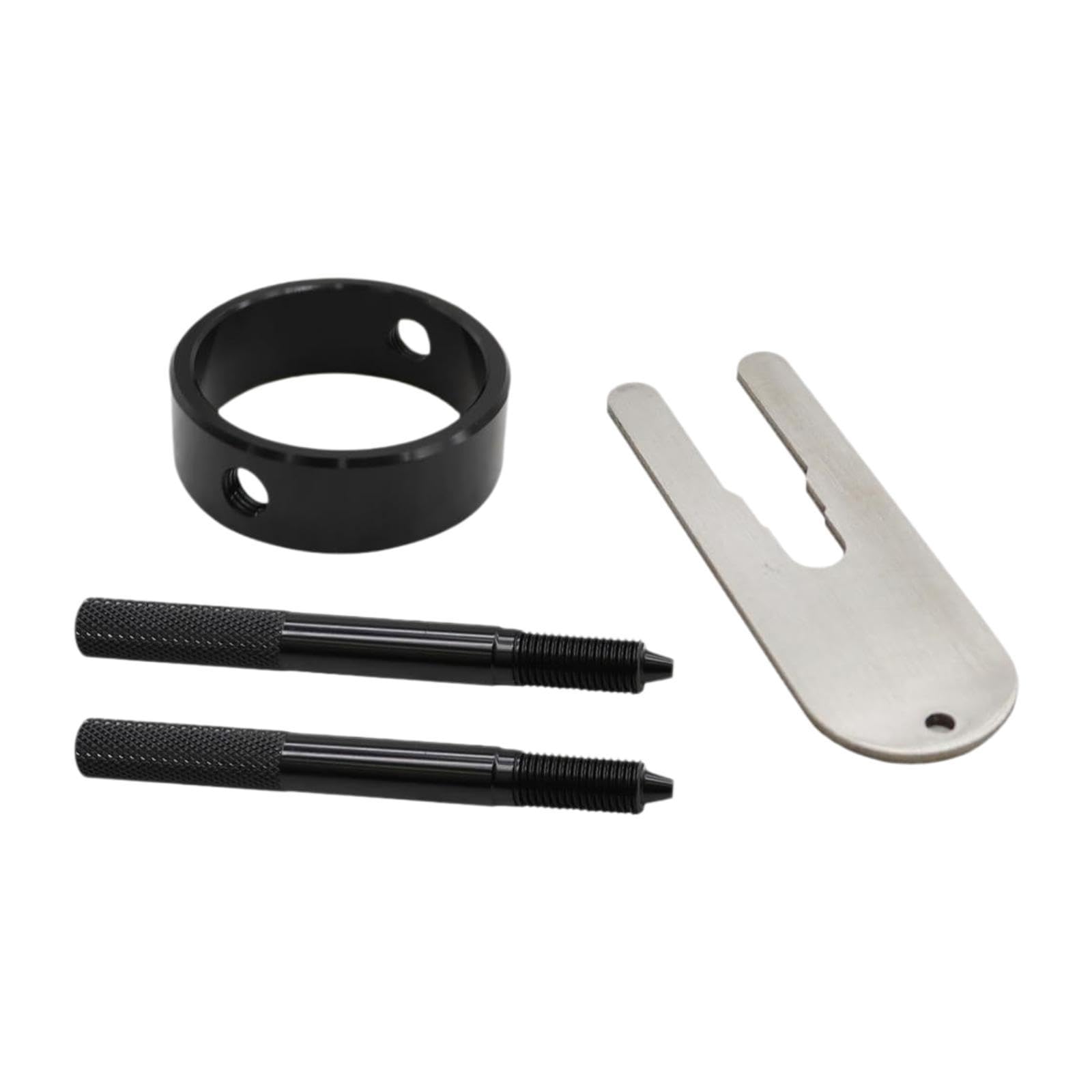 Ronyme Motorrad-Gabelfederkompressor-Service-Kit, generisches, einstellbares Kompressionskraft-Reparaturwerkzeug für Metallmaterial von Ronyme