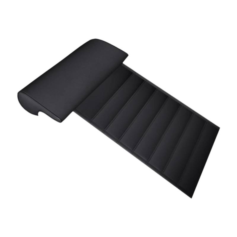 Ronyme Truck Sitz Bein Knie Kissen PU Accessoires Mehrzweckweich für Liegestühle Stützmatte 22.4x15.3inch, Schwarz von Ronyme