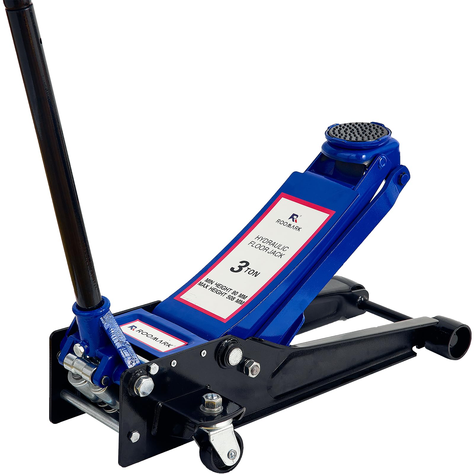 Roomark 3-Ton hydraulische Boden Jack Doppelpumpe für schnell Auto Lift, Low Profile Service Jack, 8-51cm anhebende Strecke 3-Ton Kapazität von Roomark