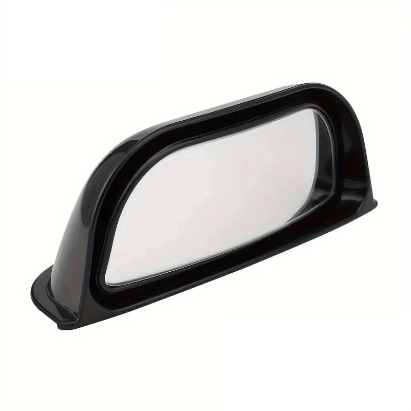 Außenspiegelglas Autozubehör 1 Stück Universal-Auto-Rückspiegel, Weitwinkel-Rückspiegel Autositze in der zweiten Reihe, Spiegel den toten Winkel Türspiegelglas Außenspiegel(1PC Black) von Ropaix