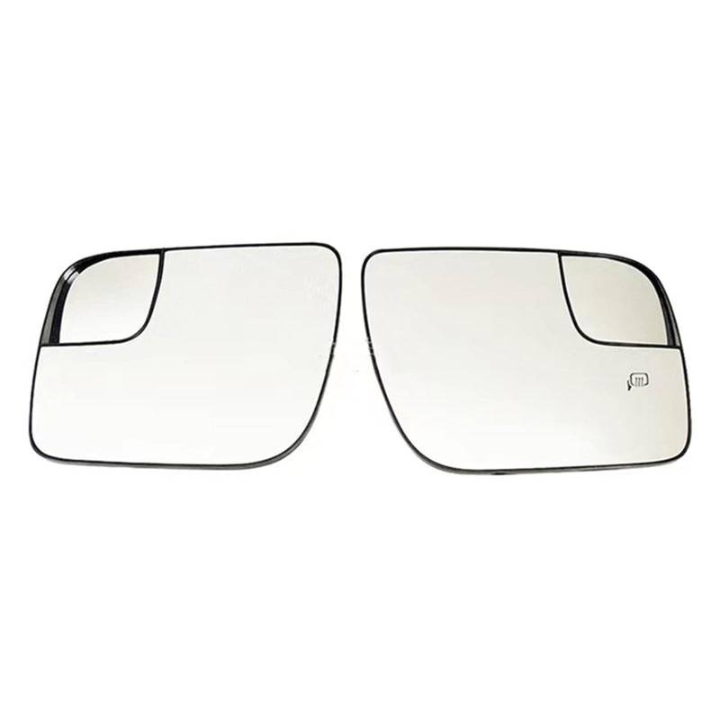 Außenspiegelglas Für Ford Für Explorer US Modell 2011-2019 Zubehör Spiegel Beheizte Seite Spiegel Glas Rückspiegel Objektiv Türspiegelglas Außenspiegel(2Pcs Left and Right) von Ropaix