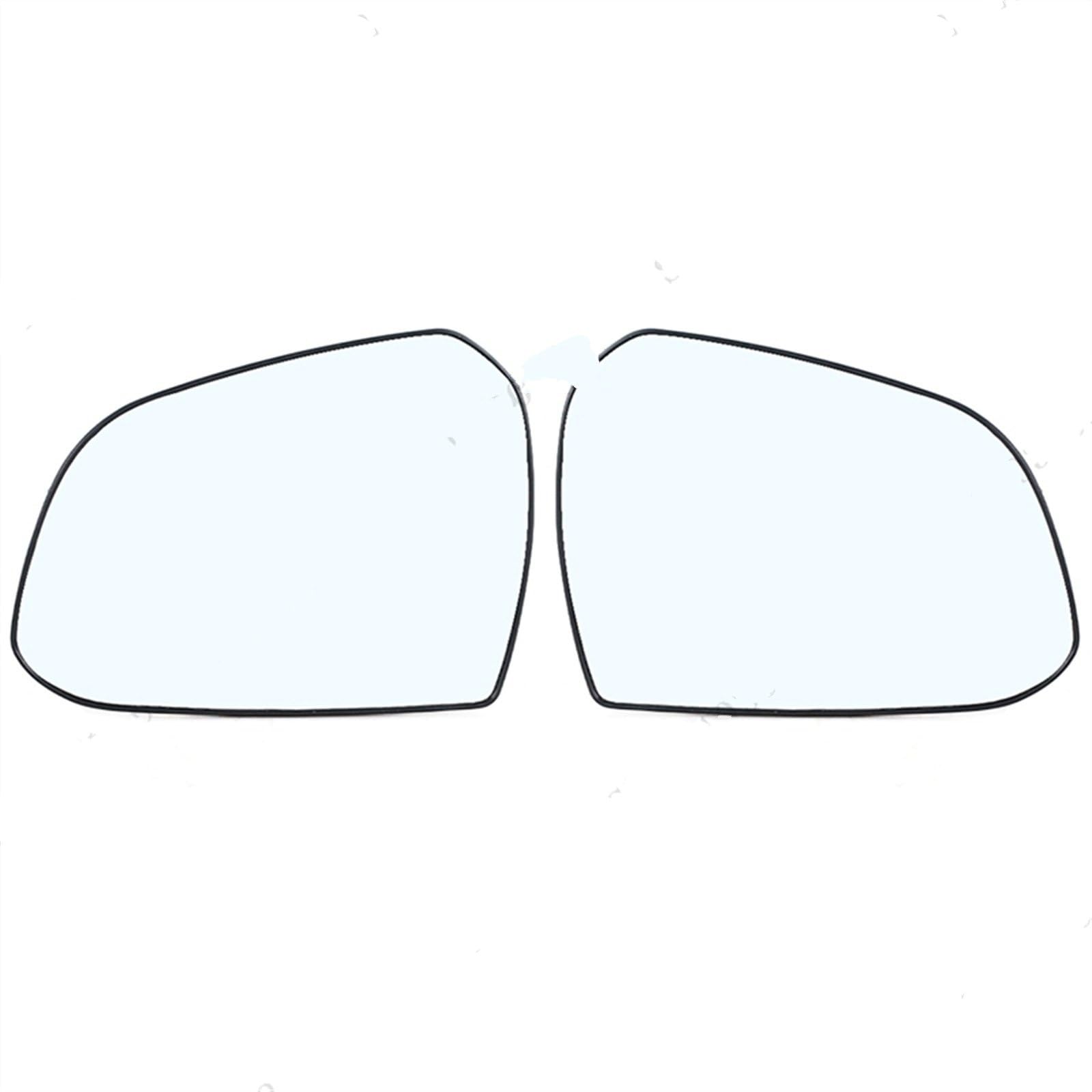 Außenspiegelglas Für Hyundai I10 2014-2020 Seitenspiegelglas Rückspiegel Außen 87611B4000 876214000 Türspiegelglas Außenspiegel(1 Left and 1 Right) von Ropaix