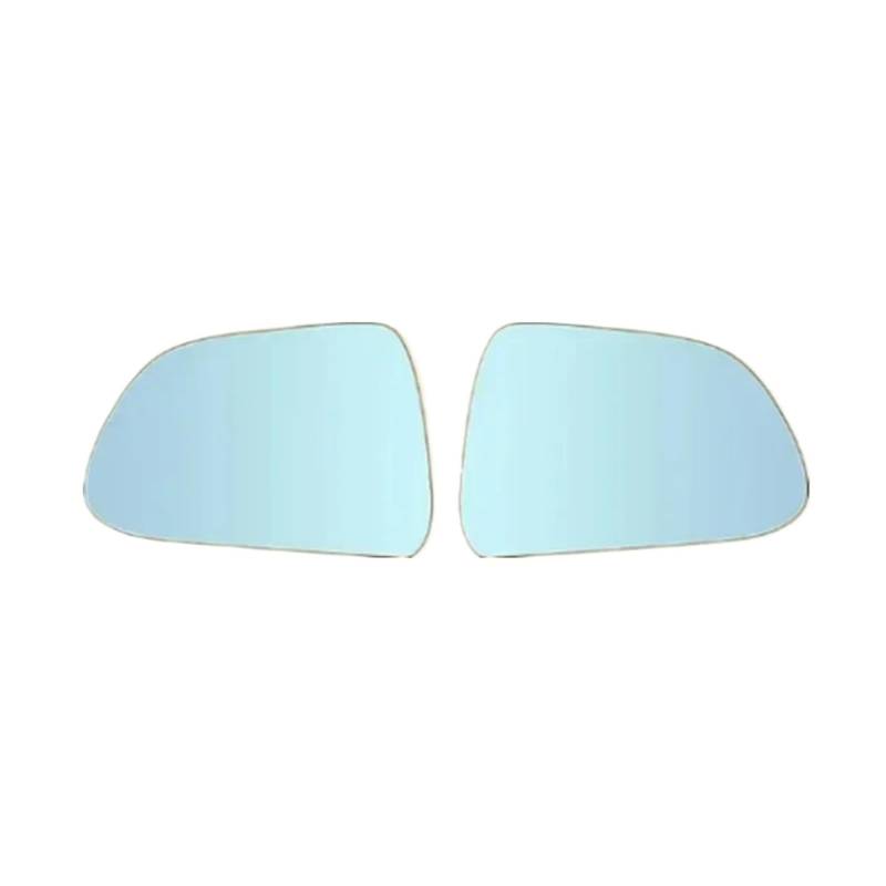 Außenspiegelglas Für Modell 3 Für Modell Y 2018-2022 800R Auto Seite Erhitzt Rückspiegel Flügel Spiegel Glas Links & Rechts Weiß & Blau Ersatz Türspiegelglas Außenspiegel(Model 3 blue a pair) von Ropaix