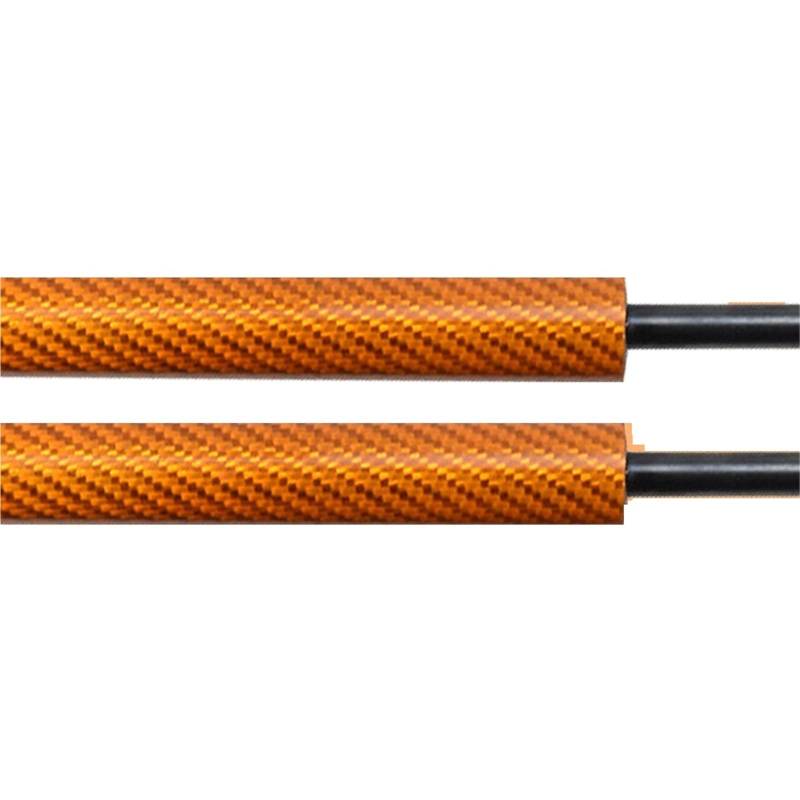 Heckklappendämpfer Für Für Integra DC1 DB6 DB7 DB8 DB9 1994-2001 Stamm Boot Gas Aufgeladen Gas Streben Lift Unterstützung Hinten Heckklappe Dämpfer Gasdruckfeder Heckklappe(ORANGE Carbon Fiber) von Ropaix