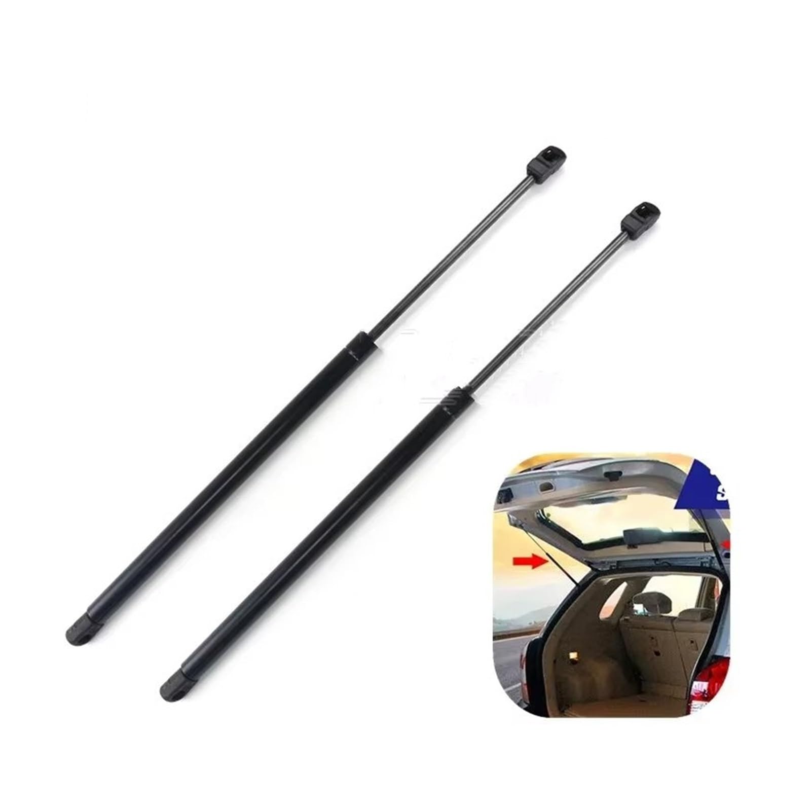 Heckklappendämpfer Für Hyundai Für Tucson 2005-2012 2X Auto Hinten Stamm Heckklappe Boot Gas Spring Shock Strut Streben Unterstützung Bar Passt Gasdruckfeder Heckklappe von Ropaix