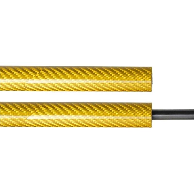 Heckklappendämpfer Für Nissan Für Urvan NV350 2012-2022 Niedrigen Dach Stamm Boot Gas Aufgeladen Gas Streben Lift Unterstützung Heckklappe Dämpfer Gasdruckfeder Heckklappe(Yellow Carbon Fiber) von Ropaix